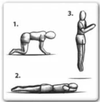 EXIT Supreme Ground Level - AVANCERDEFAERDIGHEDER2:Haender og knae i knaefald - 1