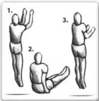 EXIT Supreme Ground Level Rectangular - TECHNIQUE DE BASE 3 : l'atterrissage assis - 1