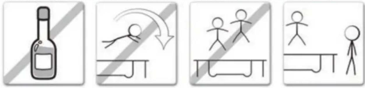 EXIT InTerra - PRECAUTIONS À RESPECTER LORS DE I'UTILISATION DU TRAMPOLINE - 1