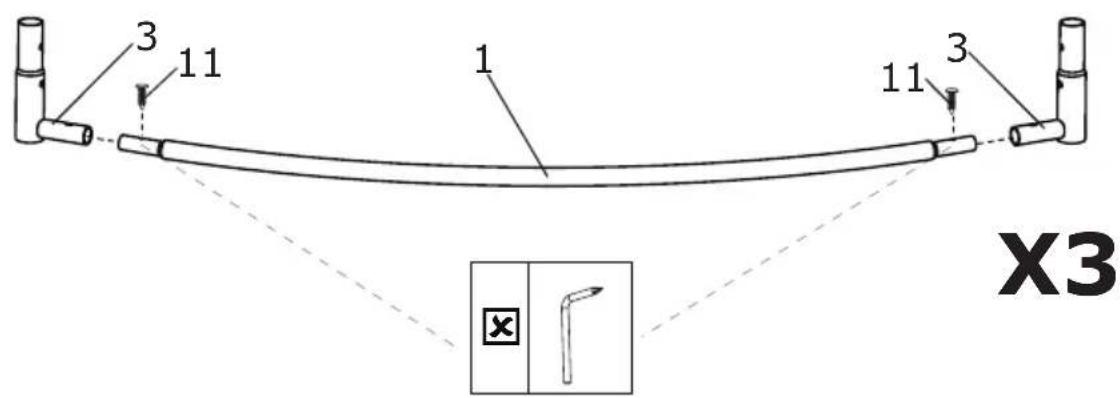 EXIT Twist Ground - Parts list / Teileliste / Onderdelenlijst / List des pieces - 3