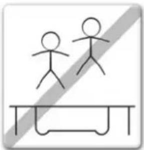 EXIT Twist Ground - VORSICHTSMASSNAHMIEN FÜR DEN GEBRAUCH DES TRAMPOLINS - 3