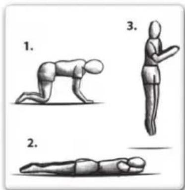 EXIT Twist Ground - ADVANCED SKILL 2: Hands and Knees to Front Drop - 1