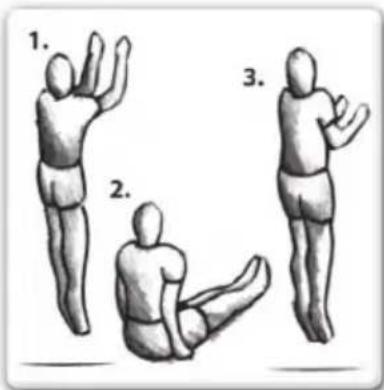 EXIT InTerra Rectangular - TECHNIQUE DE BASE 3 : l'atterrissage assis - 1