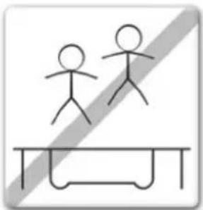 EXIT Silhouette Ground - VORSICHTSMASSNAHMIEN FÜR DEN GEBRAUCH DES TRAMPOLINS - 3