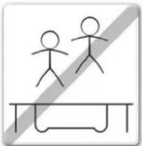 EXIT Silhouette Ground - PRECAUTIONS À RESPECTER LORS DE I'UTILISATION DU TRAMPOLINE - 3