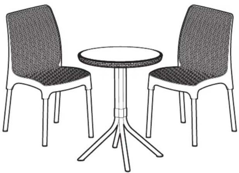 KETER Chelsea Set - CHELSEA SET - 1