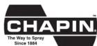 Chapin G362 - AVERTISSEMENT - 2