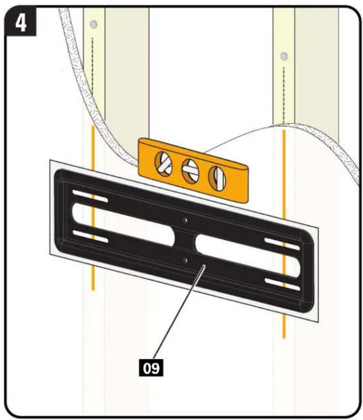 SANUS VML5 - Wood Stud Option (Double Stud Install) - 5