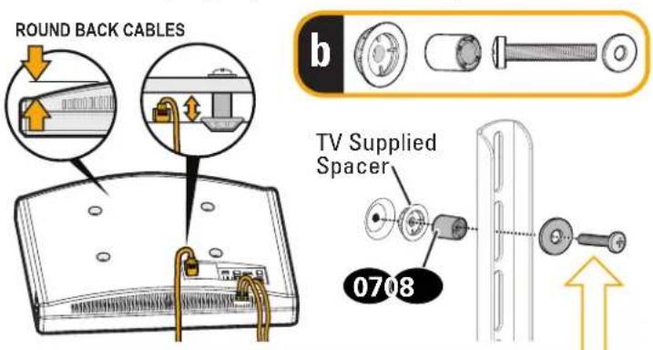 SANUS VML5 - TV supplied spacers - 5