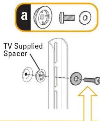 SANUS VML5 - TV supplied spacers - 3
