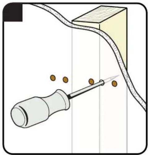 SANUS VML5 - Wood Stud Option (Double Stud Install) - 3