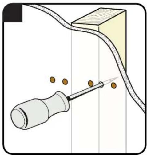 SANUS VML5 - STEP 2B Food Stud Option (Single Stud Install) - 3