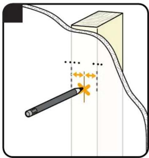 SANUS VML5 - STEP 2B Food Stud Option (Single Stud Install) - 4