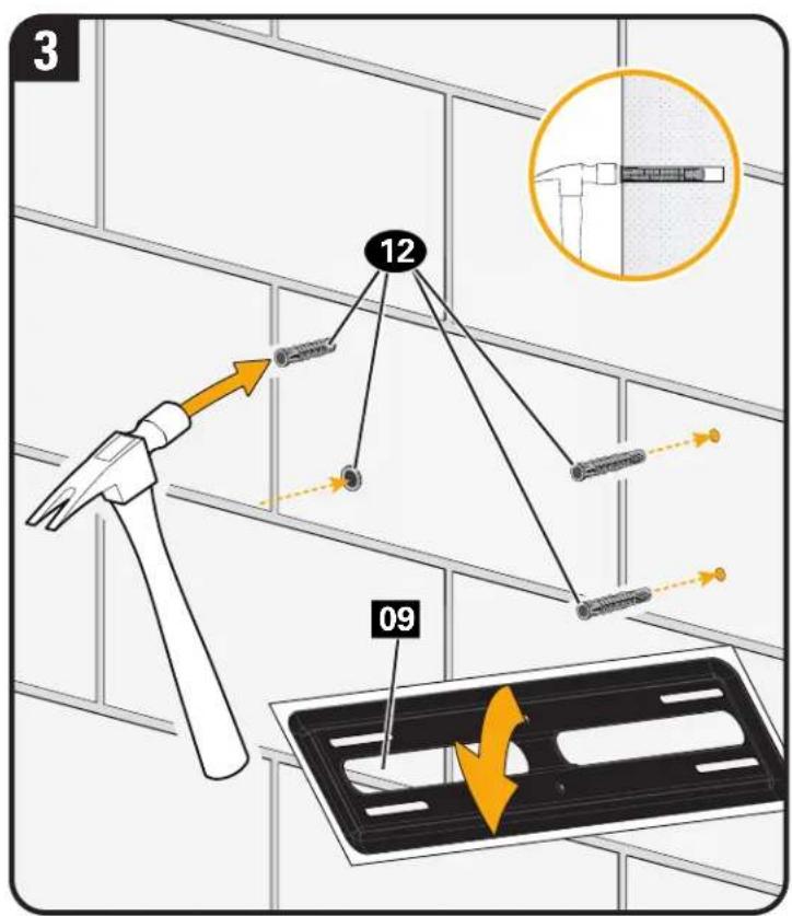 SANUS VML5 - STEP 2C plid Concrete or Concrete Block Option - 5