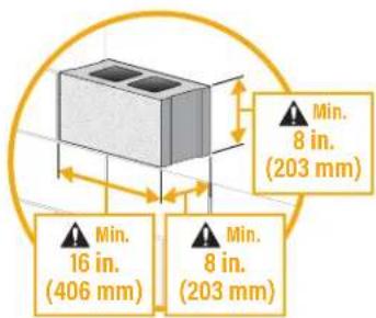 SANUS VLL5 - id Concrete or Concrete Block Option - 2