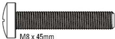 SANUS VLL5 - Parts and Hardware for STEP 1 - 6