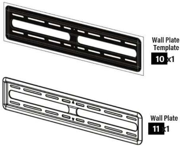 SANUS VLL5 - Parts and Hardware for STEP 2 - 2
