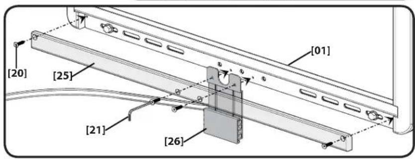 SANUS VLF410 - Install Wall Plate Covers &amp; Cable Management Assembly - 3