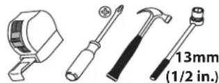 SANUS VLF410 - Required Tools - 4
