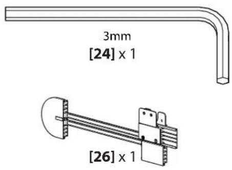 SANUS VLF410 - Supplied Parts and Hardware - 22