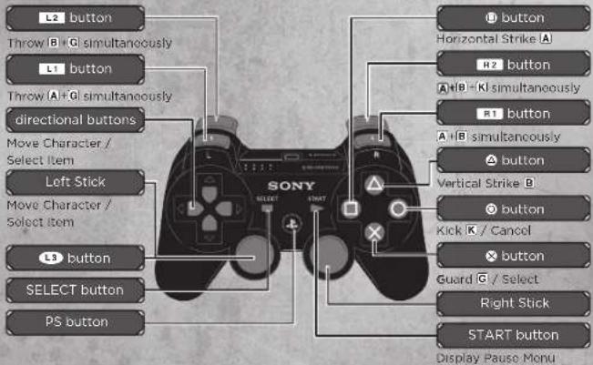 SONY Soul Calibur V (PS3) - DUALSHOCK®3 wireless controller - 1