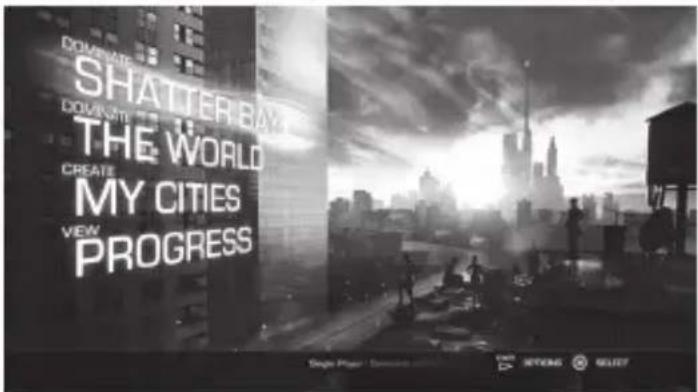 SONY Ridge Racer Unbounded (PS3) - MAIN MENU - 1