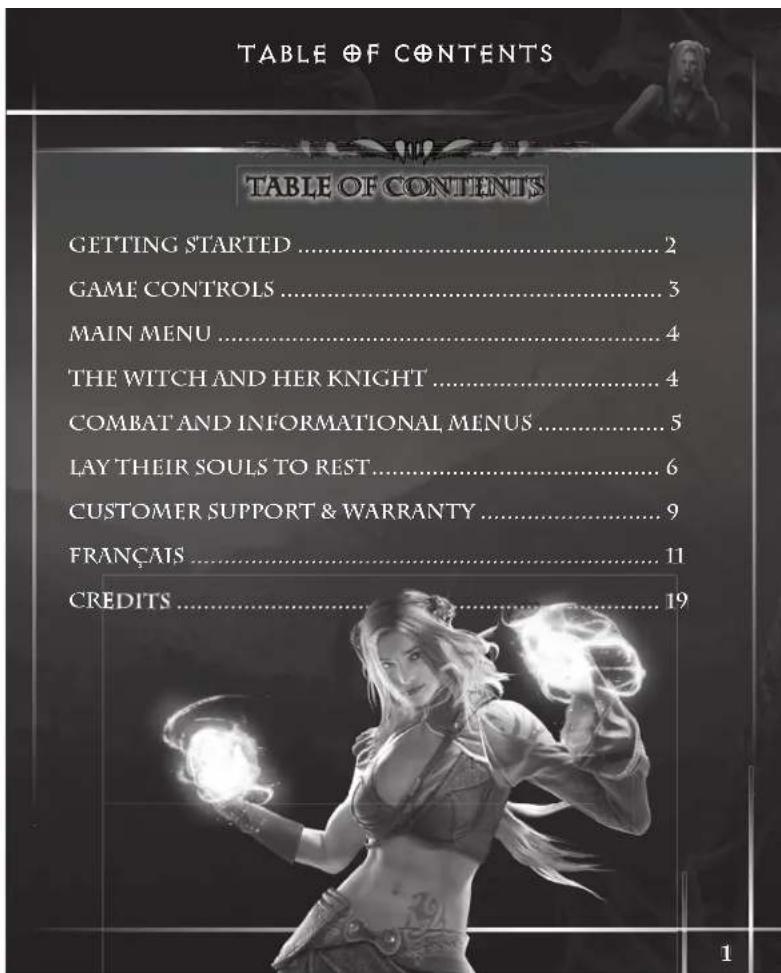 SONY Knights Contract (PS3) - HANDLING YOUR PS3™ FORMAT DISC: - 1