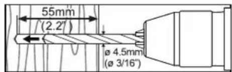 Tripp Lite DWM1742S - 3a. Mount on Wood Stud Wall - 6