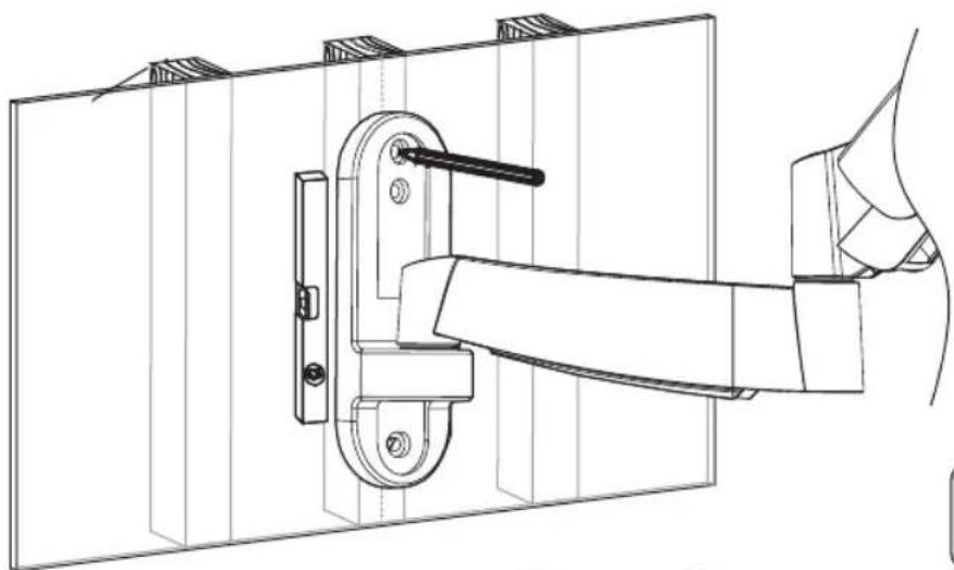 Tripp Lite DWM1742S - 3a. Instalación en Pared con Entramado de Madera - 9