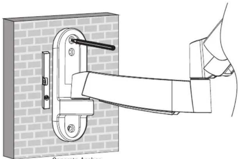 Tripp Lite DWM1742S - 3b. Mount on Solid Brick and Concrete Block - 3