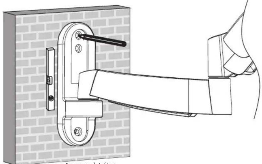Tripp Lite DWM1742S - 3b. Montage sur de la brique solide ou des blocs en béton - 3