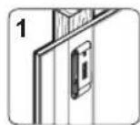 Tripp Lite DWM1742S - 3a. Montage sur des montants muraux - 7