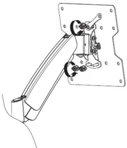 Tripp Lite DWM1742S - Separate VESA Plate from Wall Mount - 1