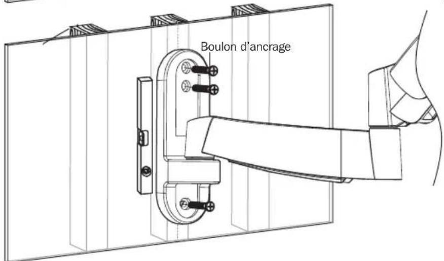 Tripp Lite DWM1742S - 3a. Montage sur des montants muraux - 12