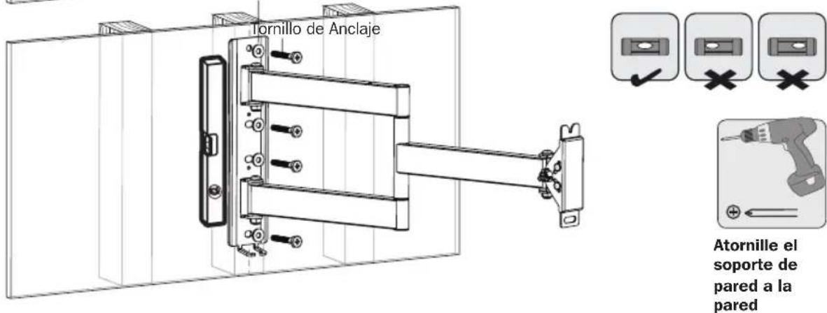 Tripp Lite DWM1742MA - 2a. Instalación en Pared con Entramado de Madera - 3