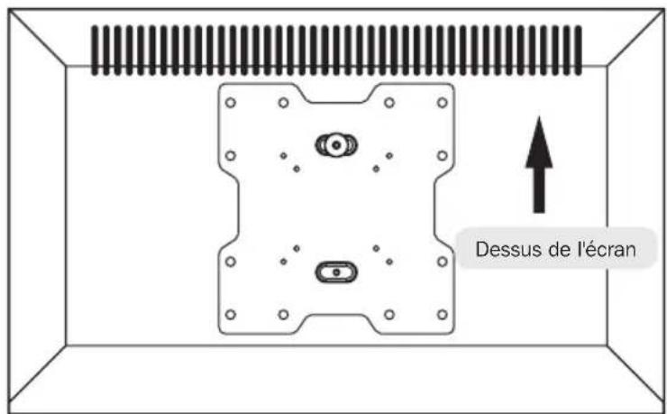 Tripp Lite DWM1742MA - Installer la plaque VESA. - 1