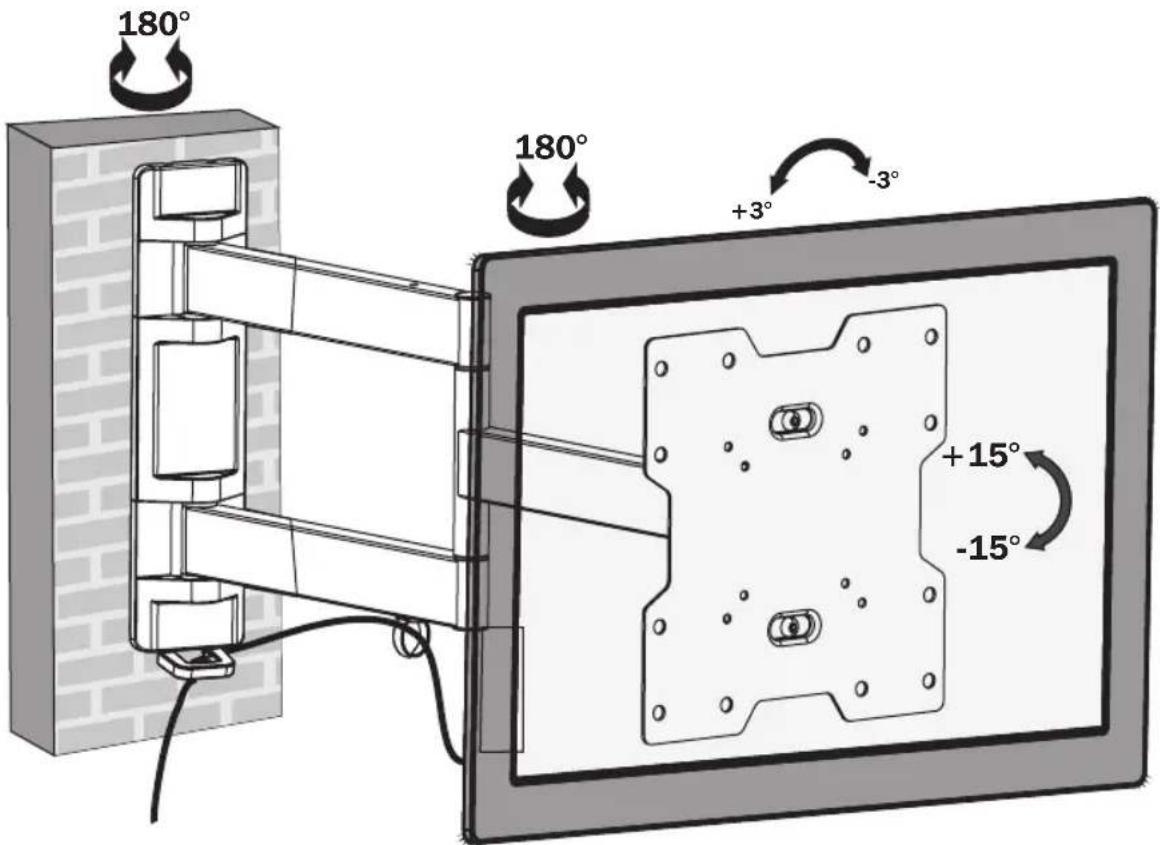 Tripp Lite DWM1742MA - Adjustment - 1