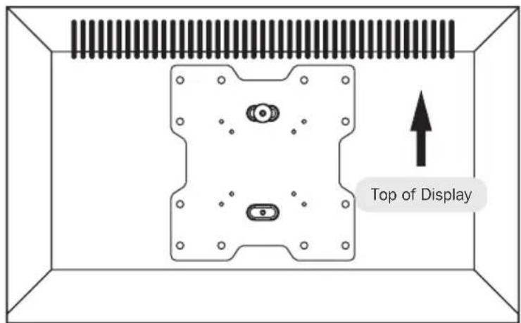 Tripp Lite DWM1742MA - Install VESA Plate - 1