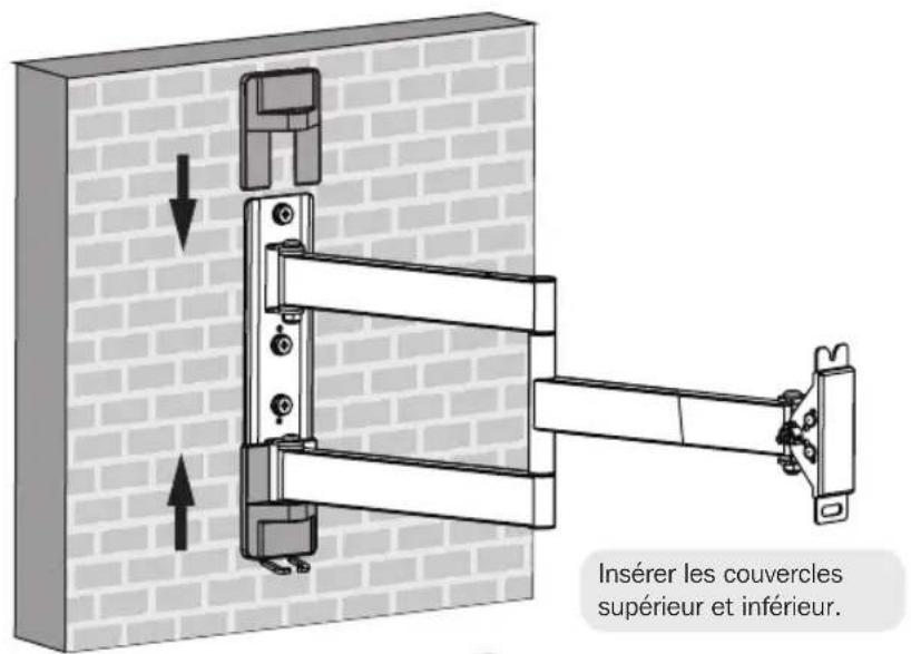 Tripp Lite DWM1742MA - Installer les couvercles. - 1