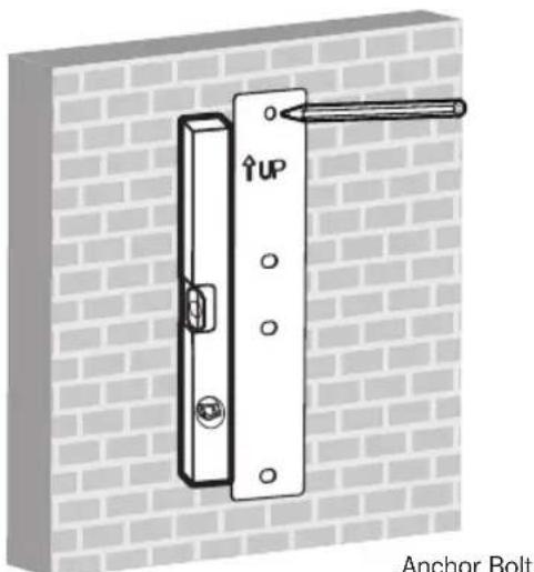 Tripp Lite DWM1742MA - 2b. Mount on Solid Brick and Concrete Block - 8