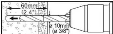 Tripp Lite DWM1742MA - 2b. Mount on Solid Brick and Concrete Block - 5