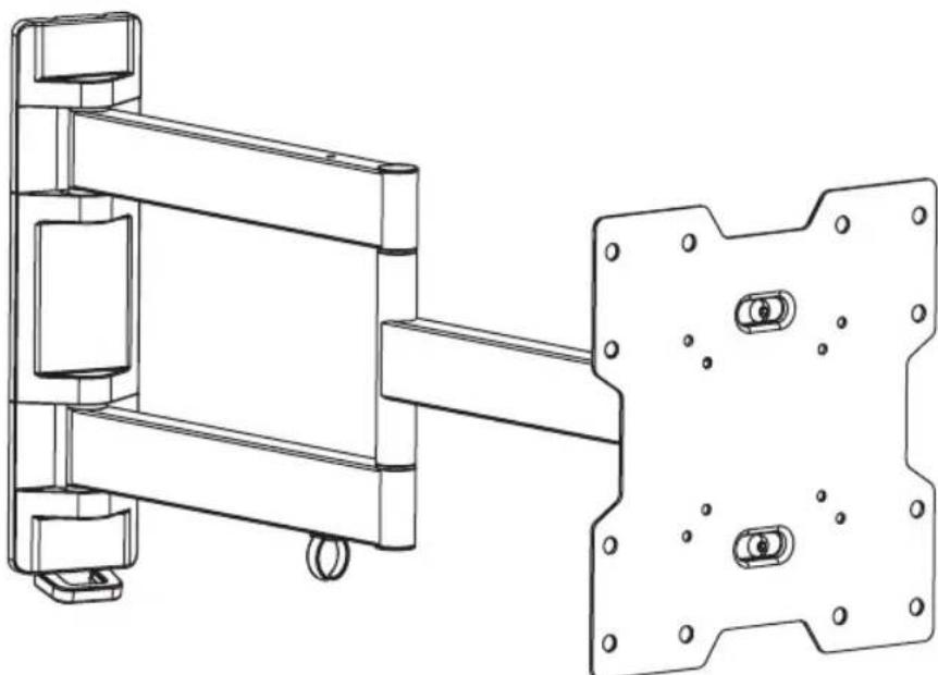 Tripp Lite DWM1742MA - Vollbewegliche Flachbildschirm-Wandbefestigung MODELL: DWM1742MA - 1