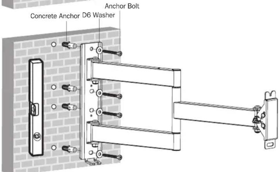 Tripp Lite DWM1742MA - 2b. Mount on Solid Brick and Concrete Block - 10