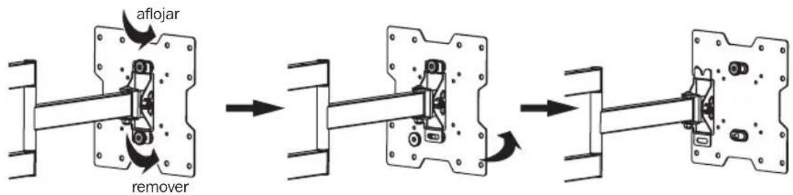 Tripp Lite DWM1742MA - Separe la Placa VESA del Montaje para Pared - 1