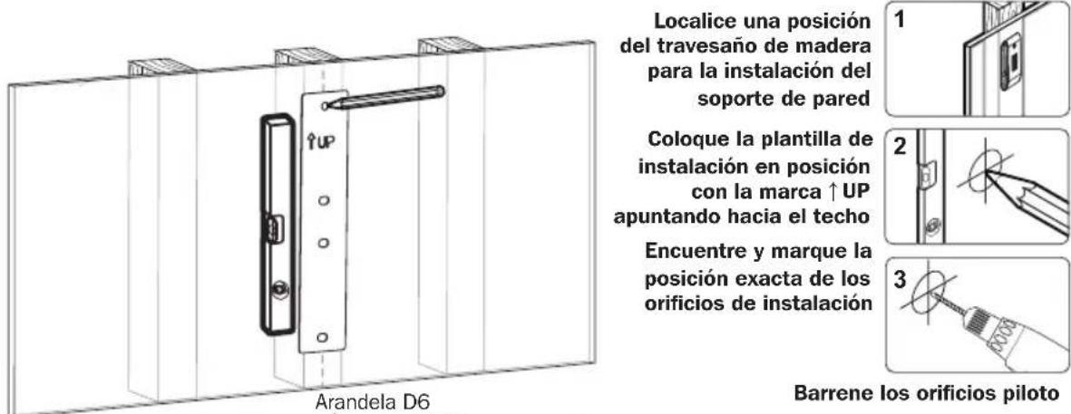 Tripp Lite DWM1742MA - 2a. Instalación en Pared con Entramado de Madera - 2
