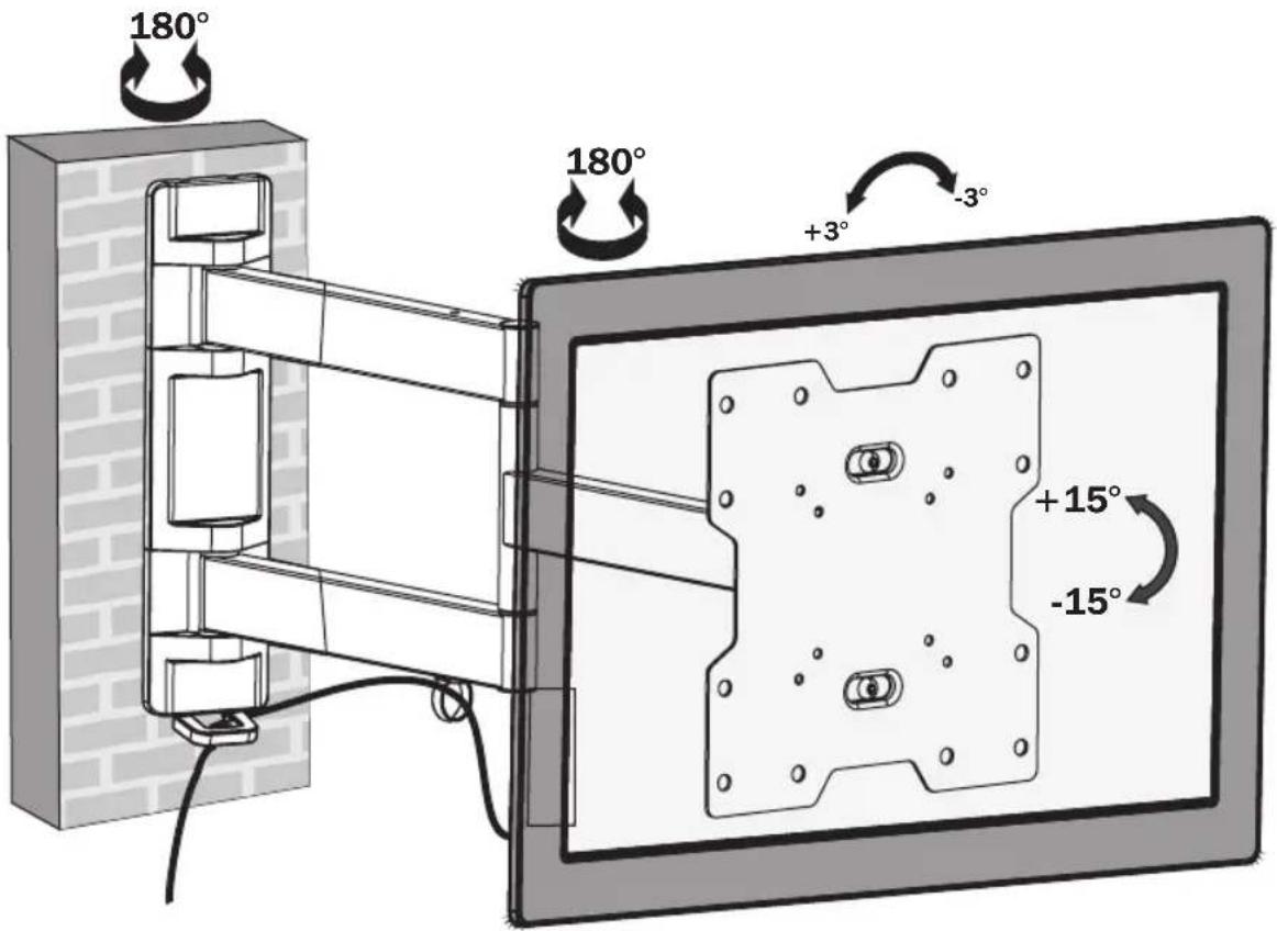 Tripp Lite DWM1742MA - Ausrichtung - 1