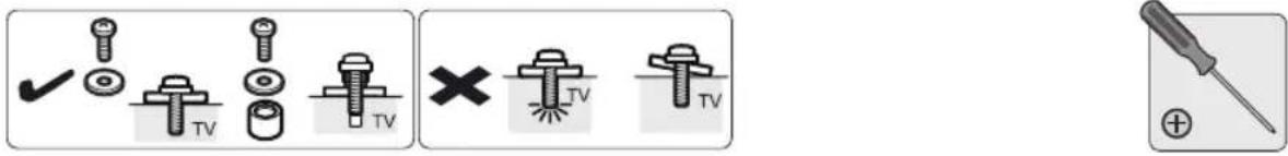 Tripp Lite DWM1742MA - Installer la plaque VESA. - 1