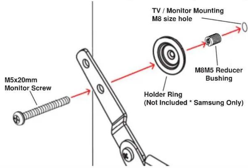 OmniMount PLAY25 - M8M5 KIT Instructions - 1