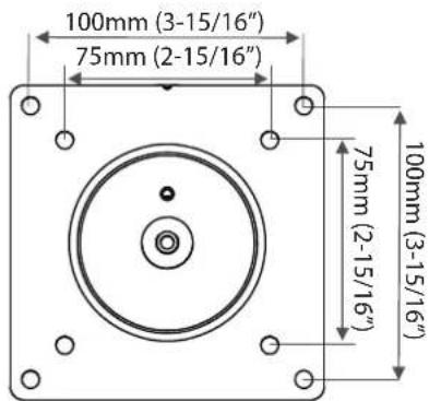 OmniMount PLAY25 - Mount Type A TV/Monitor to Arm - 3