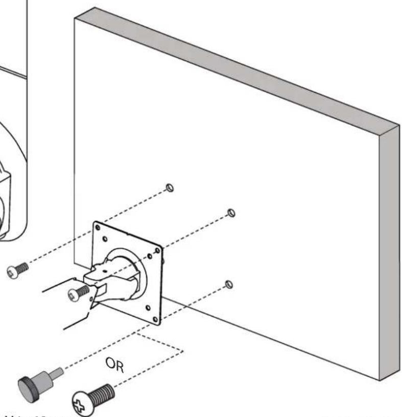 OmniMount PLAY25 - Mount Type A TV/Monitor to Arm - 6